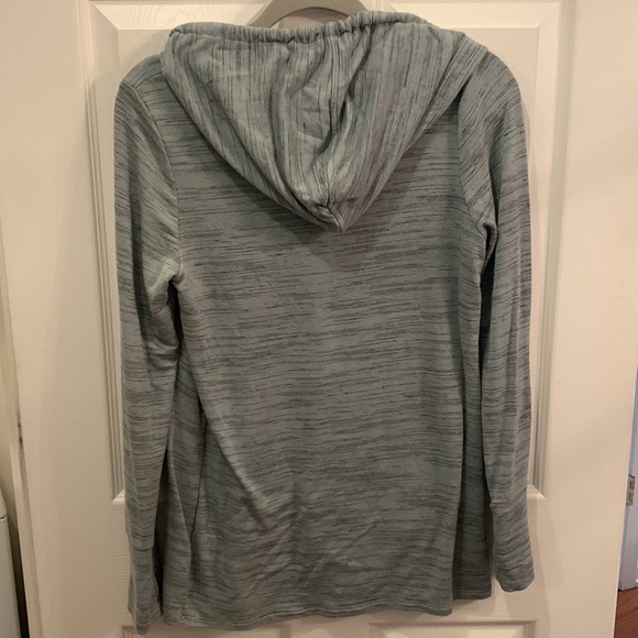 Ink Love and Peace tunic hoodie with crossover paneling - Size S. - Picture 2 of 4